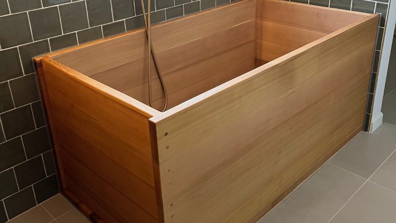 Oregon ofuro westernred cedar - made in USA